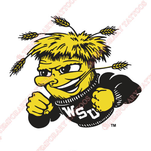 Wichita State Shockers Customize Temporary Tattoos Stickers NO.6998